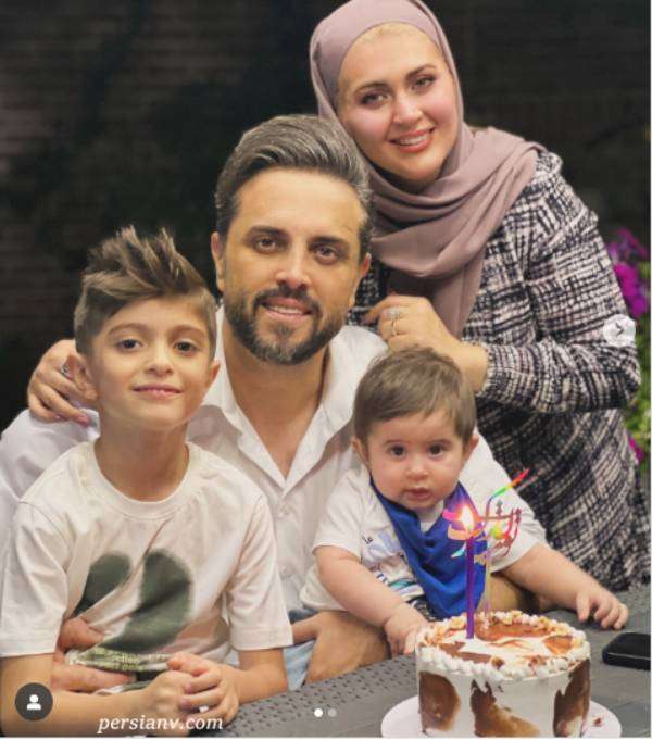 پدرام کریمی و خانواده اش