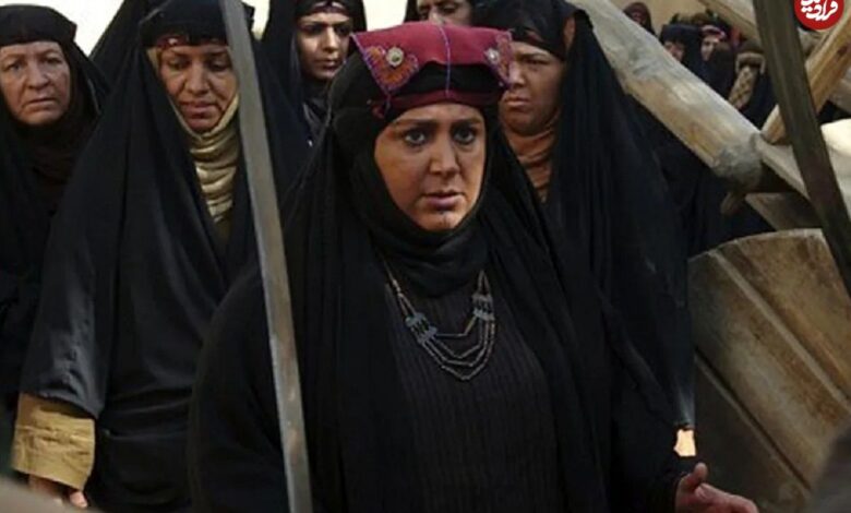 زمان وبگردی ؛ «زن مشهور قبیله حمدانی» سریال مختار بعد 20 سال در 59 سالگی عکس؛ سفر در زمان؛ «زن مشهور قبیله حمدانی» سریال مختار بعد 20 سال در 59 سالگی