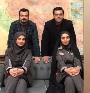 نگاه روز | عکس مرضیه توفیقی در کنار شیوا، بهروز و جواد در پشت‌صحنه بچه مهندس4