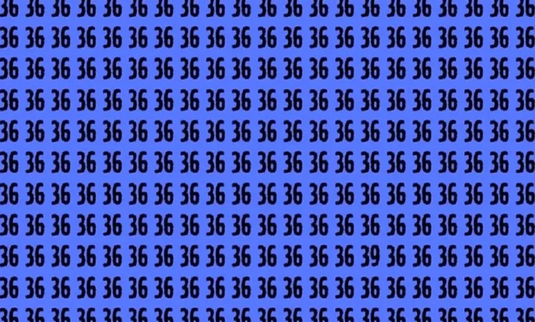 بازی فکری؛ فقط 2 درصد آدما از 100 نفر تونستن تو 7 ثانیه عدد 39 رو بین 36 ها پیدا کنن بازی فکری؛ فقط 2 درصد آدما از 100 نفر تونستن تو 7 ثانیه عدد 39 رو بین 36 ها پیدا کنن