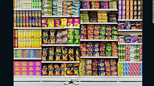 عکس های جالب مردی که نامرئی میشود