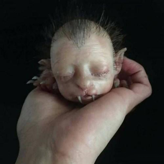 نوزاد عجیب الخلقه ای با آناتومی بدن و صورت شبیه گربه سانان! (تصاویر 18+) نوزاد عجیب الخلقه ای با آناتومی بدن و صورت شبیه گربه سانان! (تصاویر 18+)