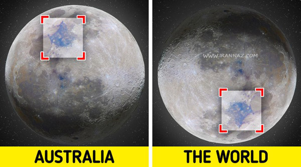 16765420394304-irannaz-com مردم استرالیا ماه را وارونه می بینند ، چند واقعیت عجیب و غریب درمورد جهان