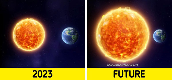 167654204465282-irannaz-com خورشید می تواند 300 برابر بزرگتر شود ، چند واقعیت عجیب و غریب درمورد جهان