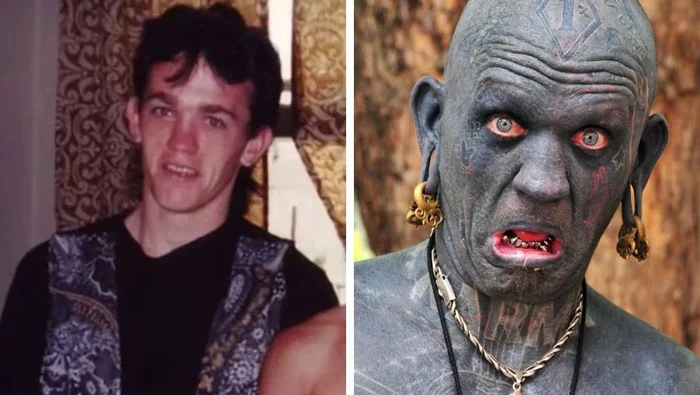 174202044344806-irannaz-com این مرد بیشترین تتو جهان را روی بدن خود دارد!!