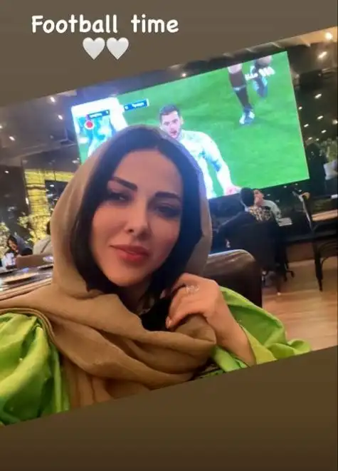 عکس جدید | لیلا اوتادی در یک کافه رستوران 