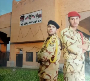 تاریخ وبگردی | عکس «قاسم» سریال بچه مهندس 3 در دوران سربازی در ارتش