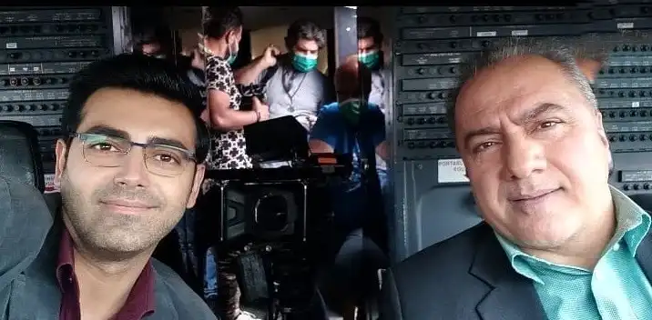 قاب روز | سلفی محمدرضا رهبری و فرهاد قائمیان در پشت صحنه سریال بچه مهندس 4 قاب روز | سلفی محمدرضا رهبری و فرهاد قائمیان در پشت صحنه سریال بچه مهندس 4