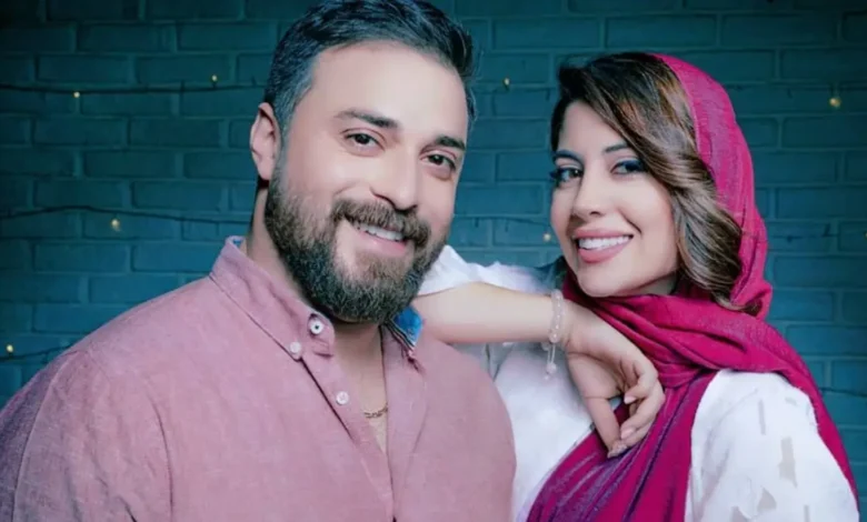 عکس آنلاین | عکس لورفته از مهمانی دورهمی بهاره افشاری، بابک جهانبخش و همسرش سال ۱۴۰۴