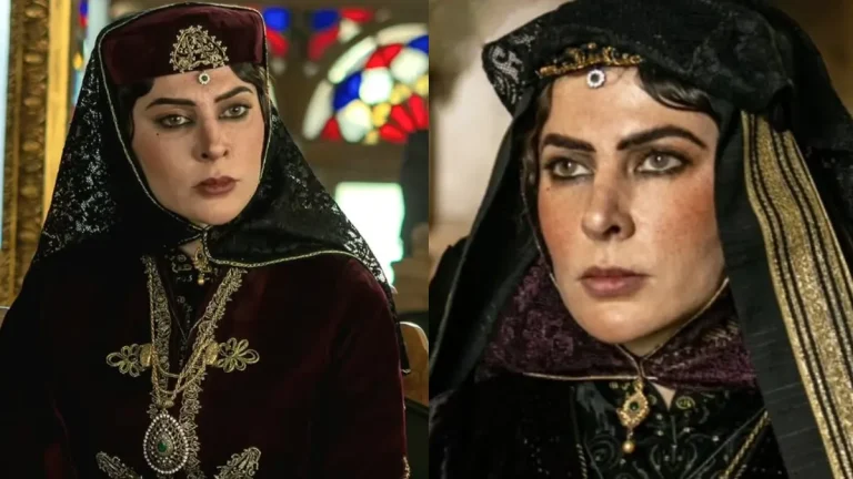 عکس | سفر در زمان ؛نازنین احمدی خانم شازده سریال شکارگاه