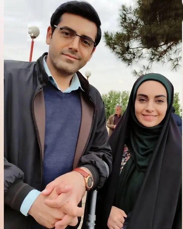 تاریخ وبگردی | عکس «جواد جوادی» و مرضیه در پشتصحنه بچهمهندس 4 تاریخ وبگردی | عکس «جواد جوادی» و مرضیه در پشتصحنه بچهمهندس 4