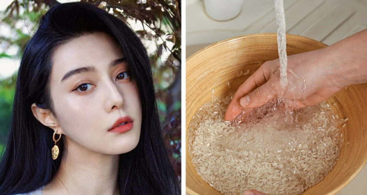 زنان چینی از آب برنج به عنوان شوینده صورت استفاده می کنند ، روش های زیبایی بسیار عجیب زیباترین زنان جهان