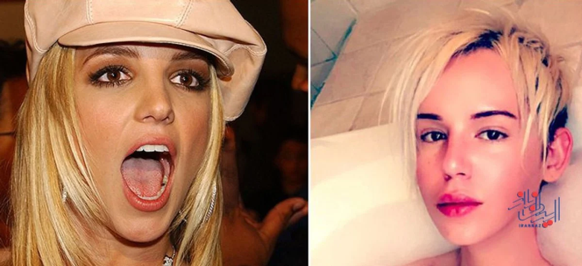 این پسر با 100 عمل زیبایی خودش را شبیه بریتنی اسپیرز کرد ، This guy made himself look like Britney Spears with 100 beauty treatments