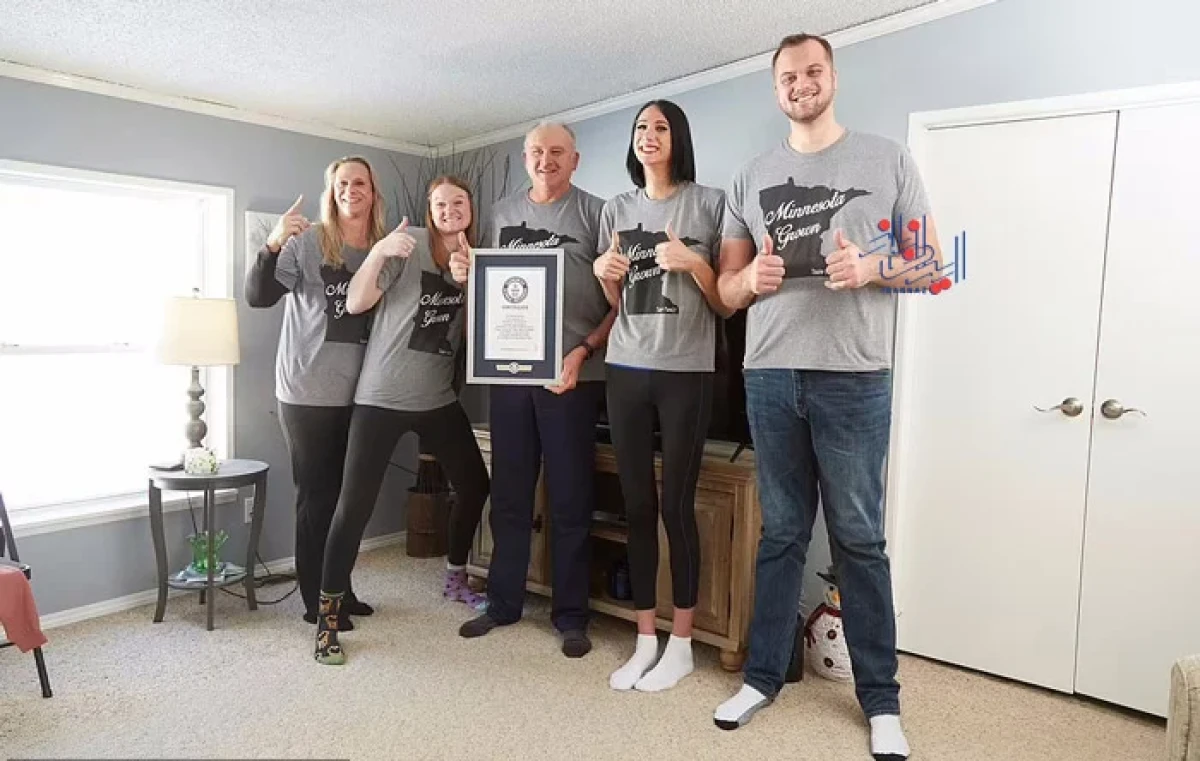 نگاه روز |قدبلندترین خانواده جهان؛ رکوردی عجیب در گینس!