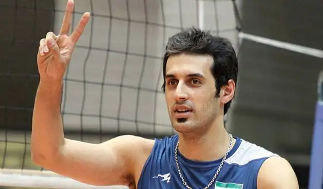 عکس  -  سعید معروف تغییر چهره داد   -   جادوگر والیبال قابل شناسایی نیست