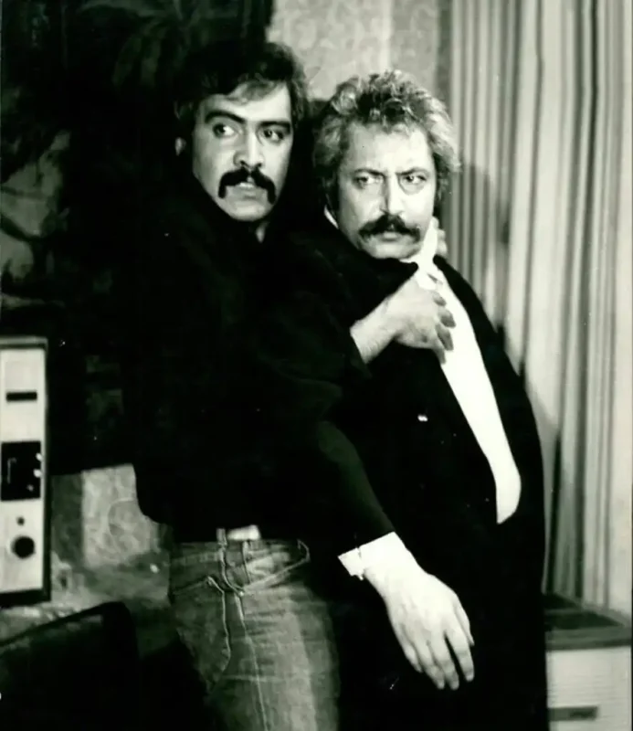 قاب روز | تصویر جالب چهره «منوچهر وثوق و جمشید مشایخی» در سال 1351 قاب روز | تصویر جالب چهره «منوچهر وثوق و جمشید مشایخی» در سال 1351