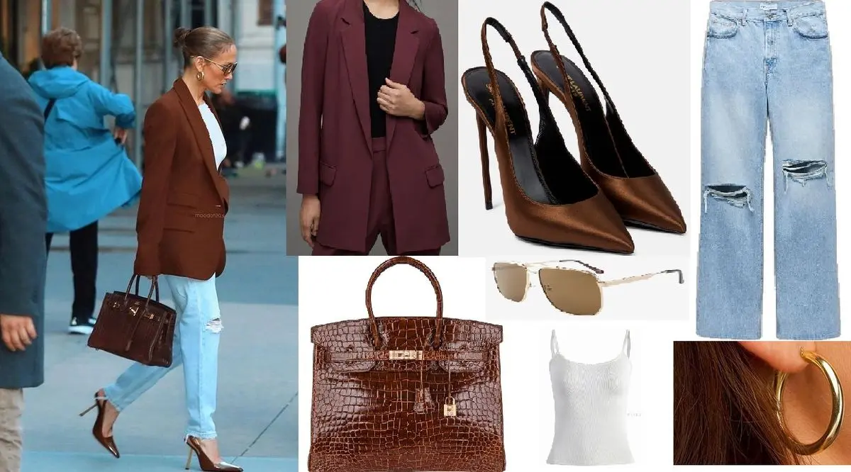 تاریخ وبگردی | استایل سلبریتی ها؛ جنیفر لوپز خوش استایل ترین در دنیای مد هالیوود 