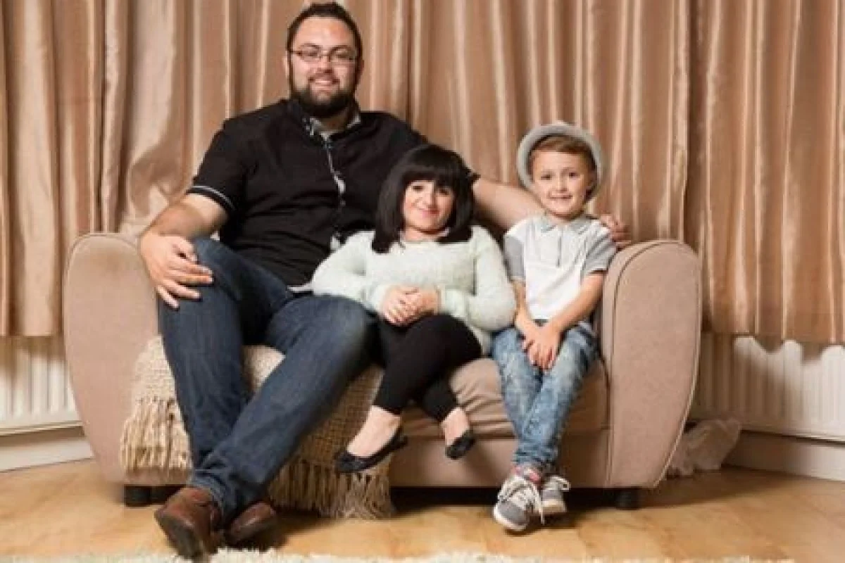 ازدواج دختر 80 سانتی با خوش استیل ترین پسر ! (عکس)