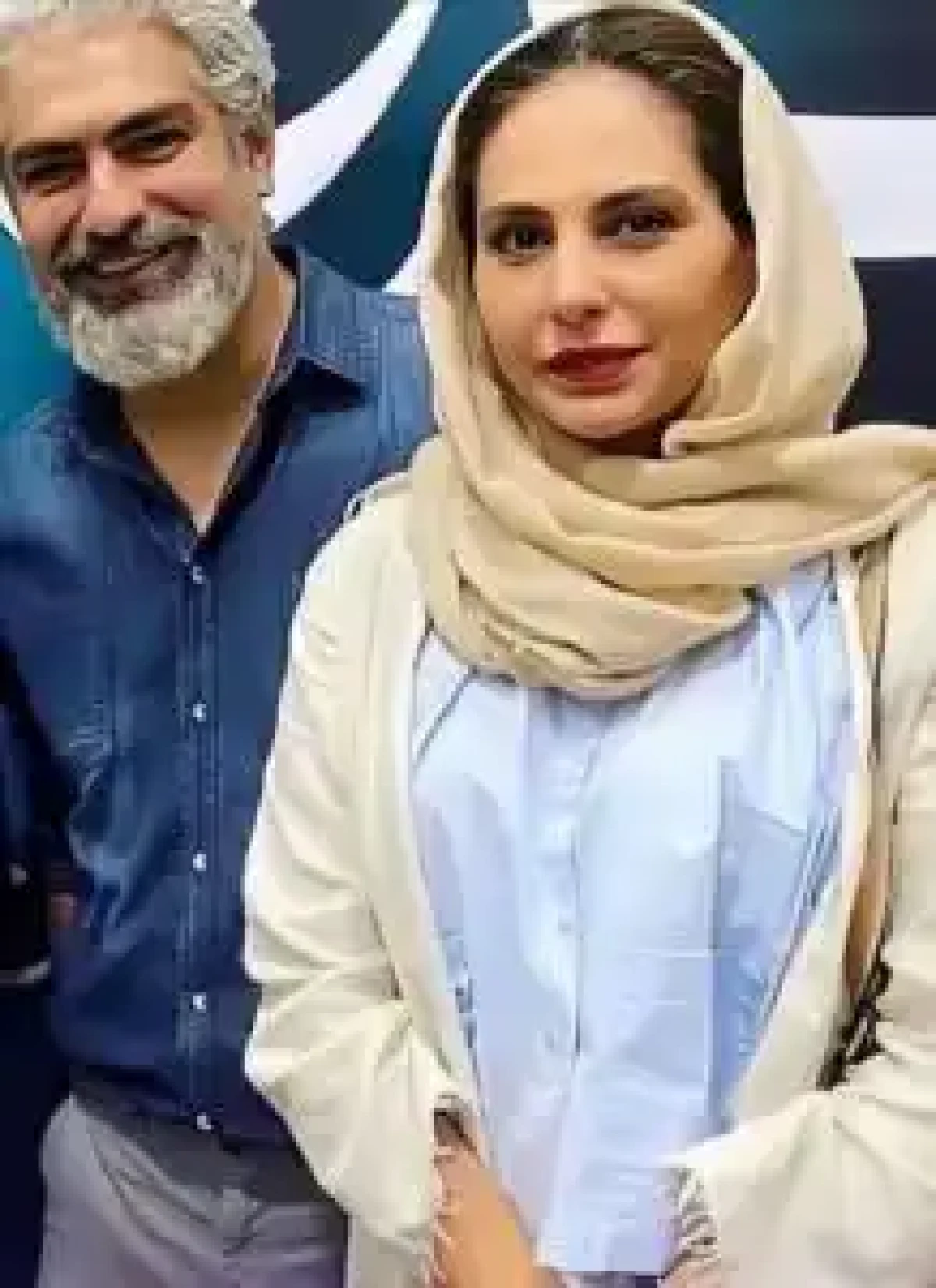 دلبری خانم بازیگر رعنا آزادیور در کنار همسر هنرمند خود IMG 20241023 224841 943 218x300 1