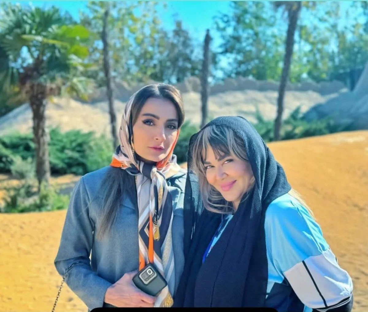 تغییر چهره بهاره رهنما در کنار السا فیروز آذر IMG 20241215 230500 046