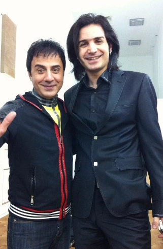 قاب روز | انتشار عکس زیرخاکی از استایل خنده‌دار عموپورنگ در کنار جواد عزتی و محسن یگانه 