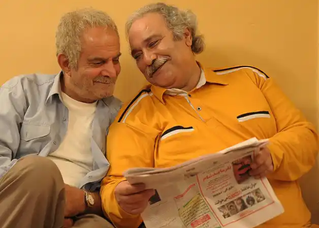 قاب روز | زنده یاد سیروس گرجستانی و محمد کاسبی ۱۳۸۸ قاب روز | زنده یاد سیروس گرجستانی و محمد کاسبی ۱۳۸۸