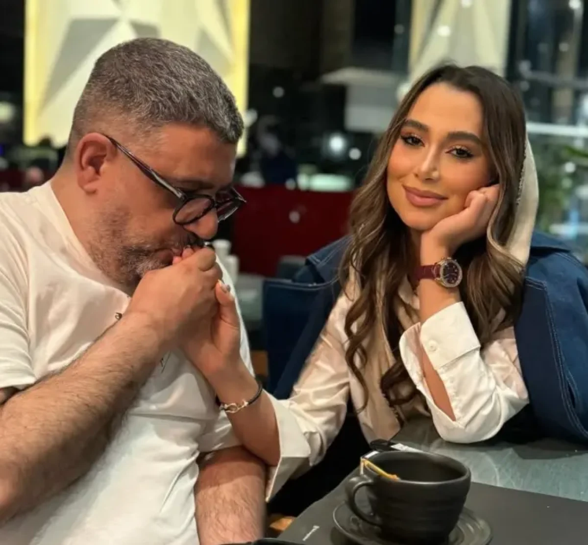 تغییر چهره دیدنی رضا رشیدپور در کنار دختر بلاگرش Screenshot 2025 10 09 161019