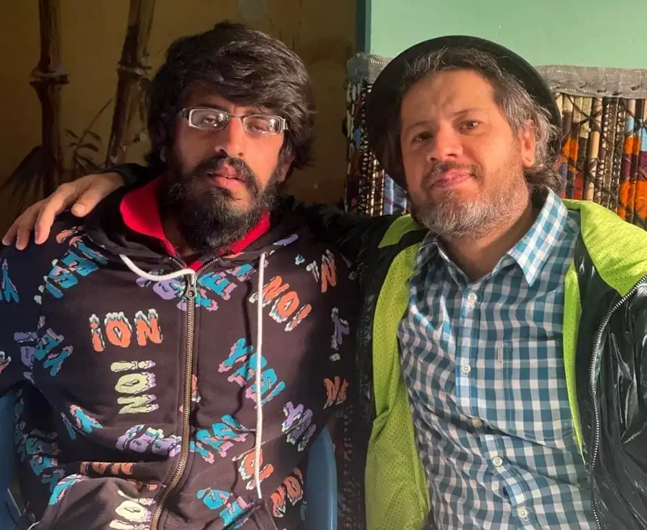 تصاویر دیده نشده | عکس «سیروس و افشین» در پشت صحنه سریال نون خ سال 1400 تصاویر دیده نشده | عکس «سیروس و افشین» در پشت صحنه سریال نون خ سال 1400