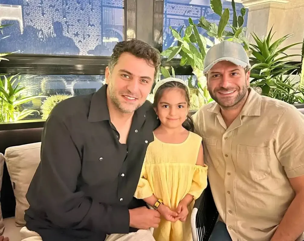 تصاویر دیده نشده | عکس روزبه حصاری مهندس جوادی سریال بچه مهندس 3 در کنار علی ضیا 