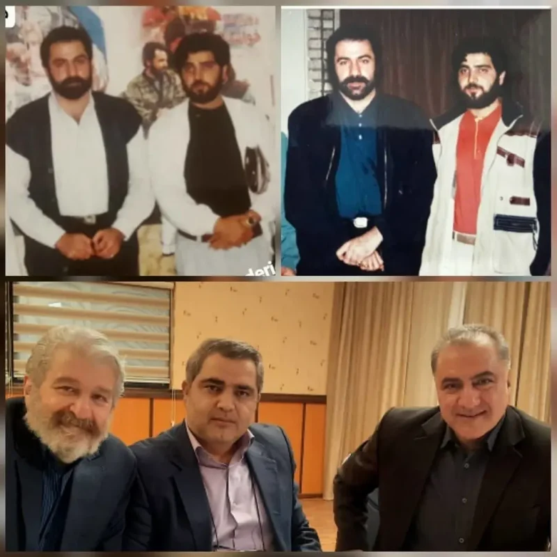 قاب روز | عکس فرهاد قائمیان و اتابک نادری «دکتر توفیقی و مهروپرور» سریال بچه مهندس در جوانی 