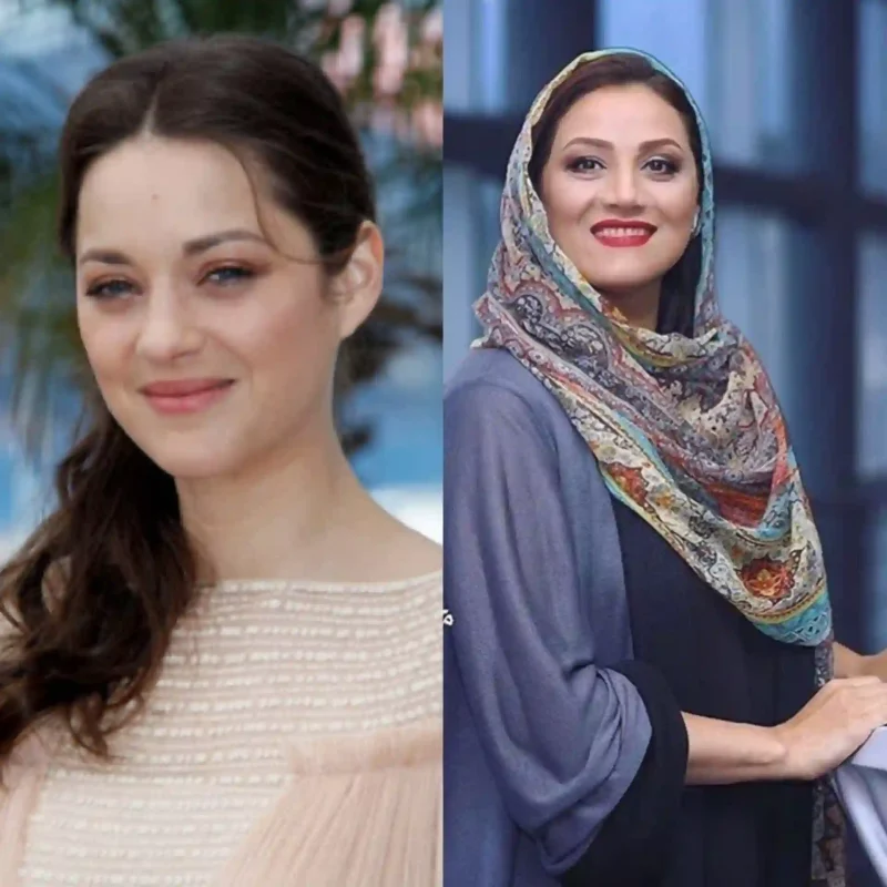 چهره جدید شباهت عجیب شبنم مقدمی به بازیگر جذاب فرانسوی، ماریون کوتیار چهره جدید شباهت عجیب شبنم مقدمی به بازیگر جذاب فرانسوی، ماریون کوتیار