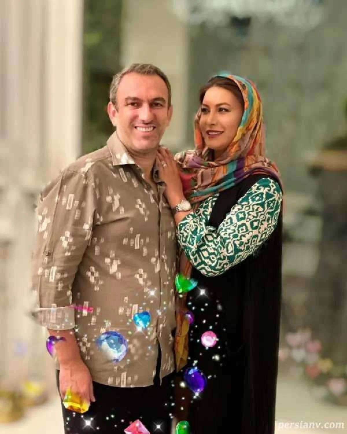 فریبا نادری و مادرش