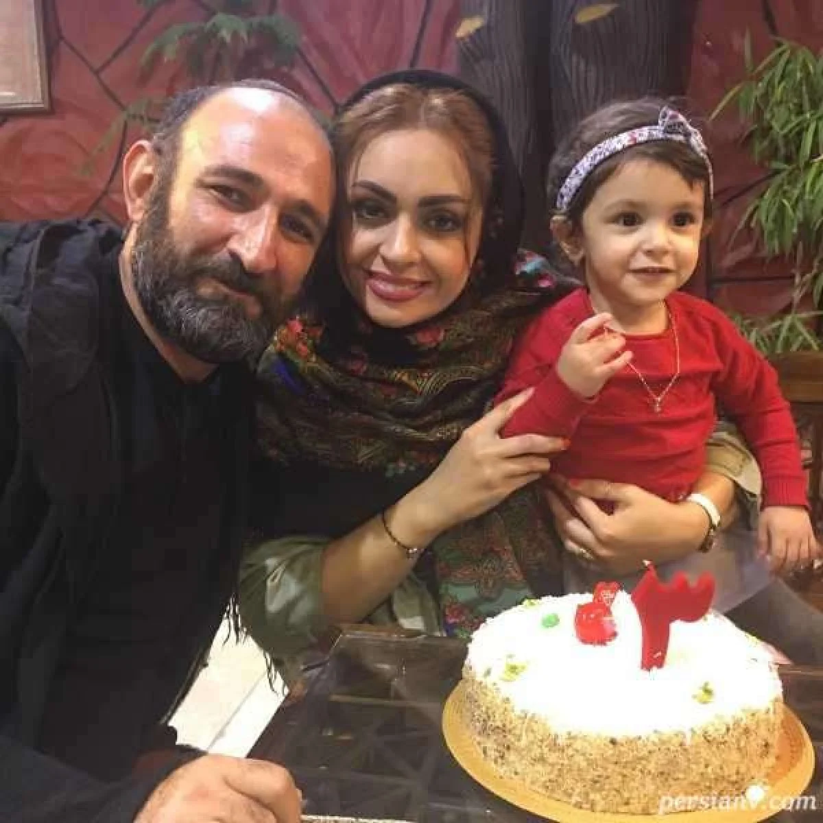 همسر و دختر بازیگر