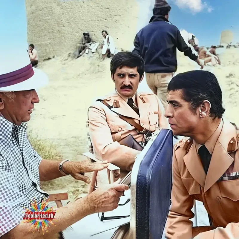 تصاویر دیده نشده | «بهروز وثوقی و جیمز فارکو» در پشت صحنه فیلم کاروان ها تصاویر دیده نشده | «بهروز وثوقی و جیمز فارکو» در پشت صحنه فیلم کاروان ها