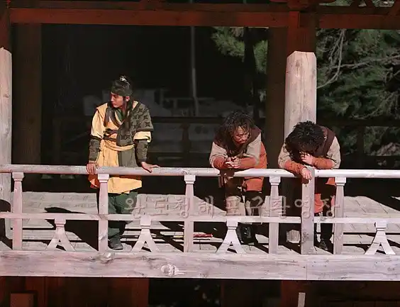 تاریخ وبگردی | پشت صحنه ضبط سکانس «نجات بانو سویا» در سریال جومونگ 