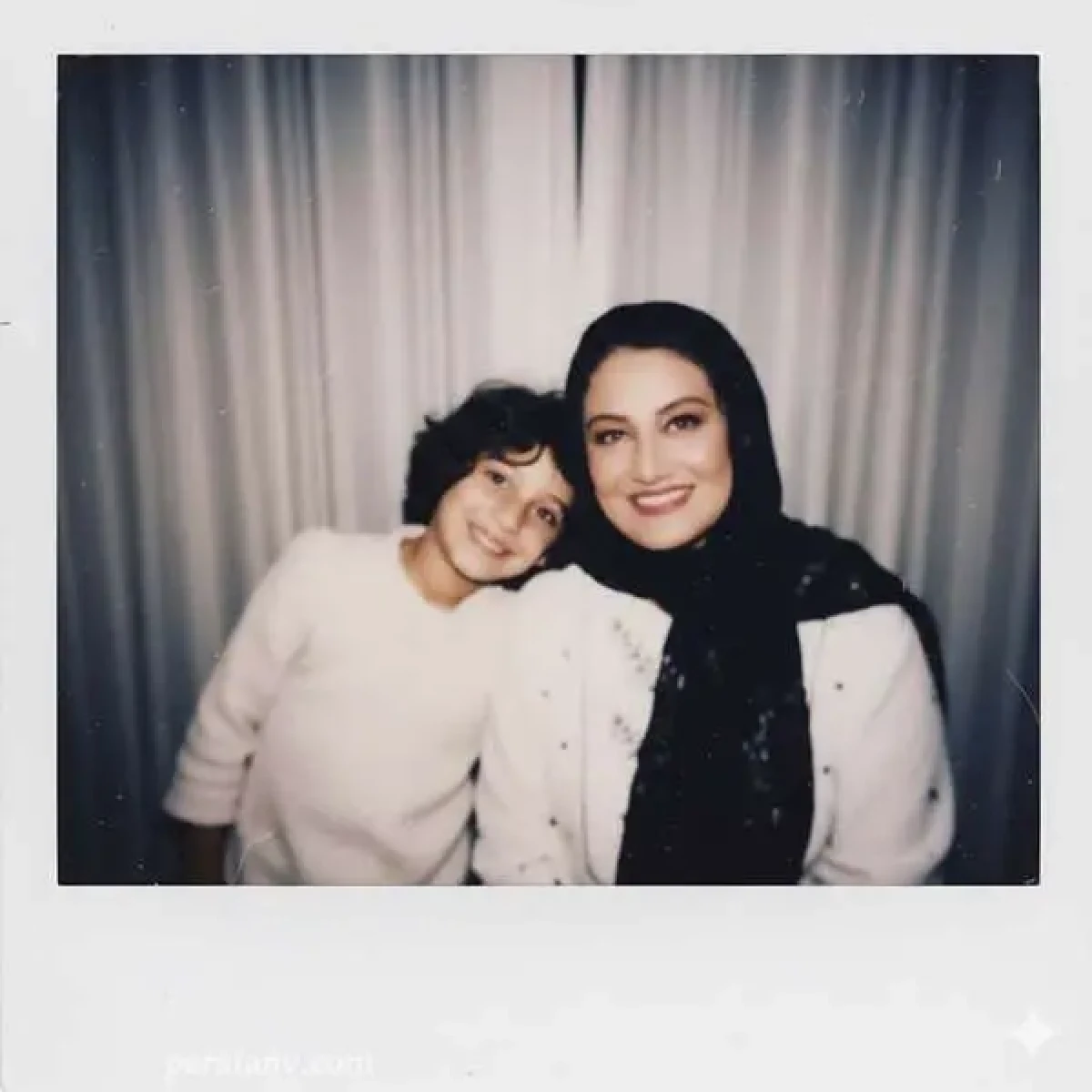 شبنم مقدمی؛ عکس کودکی او در کنار بزرگسالیاش koodaki shabnam moghafami 2