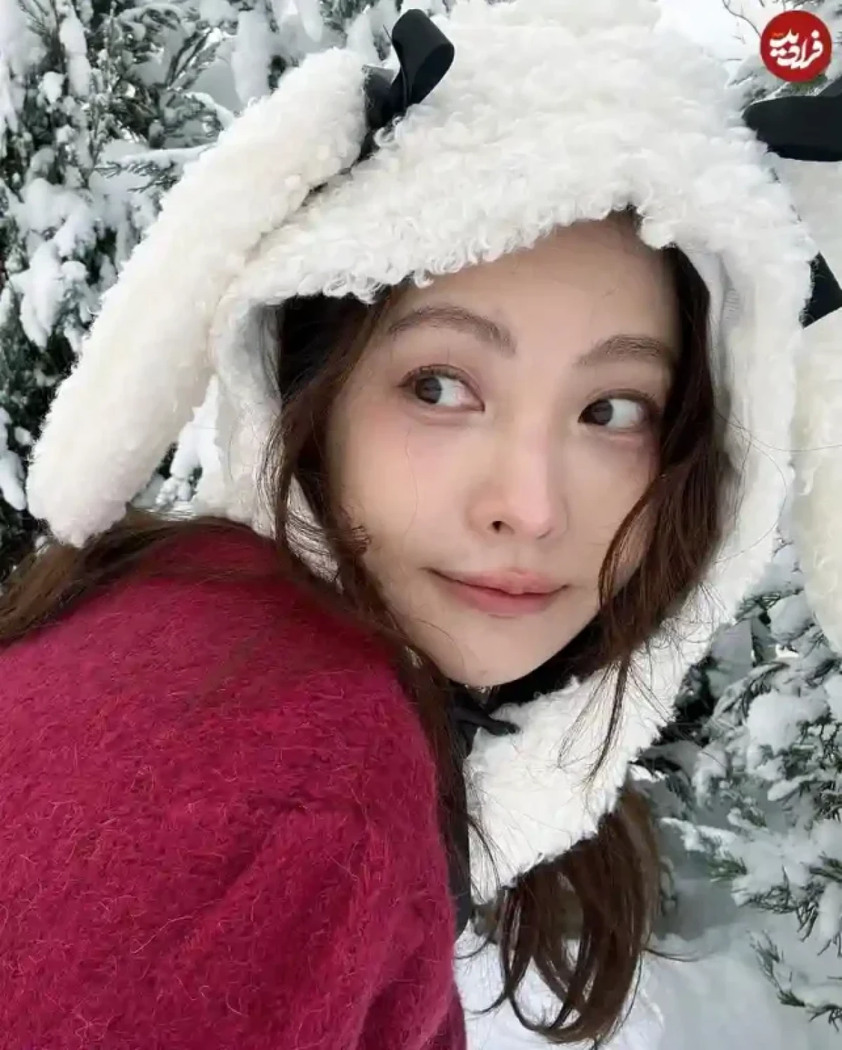 عکس جدید «ملکه اینوون» سریال دونگیی در حال برفبازی سئول ohvely22 468534138 2240449413036630 7663690150862300371 n