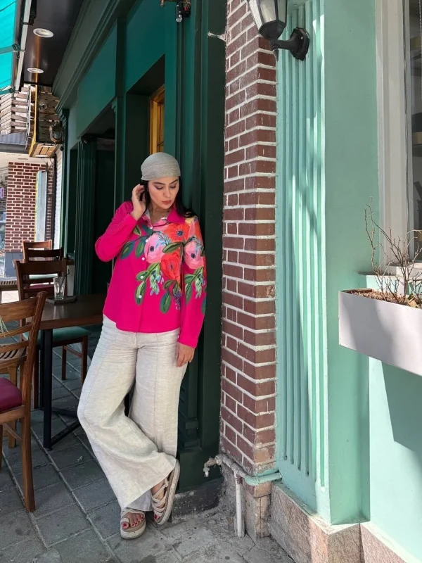 تصاویر دیده نشده | استایل گل گلی شیدا یوسفی بازیگر سریال نون خ تصاویر دیده نشده | استایل گل گلی شیدا یوسفی بازیگر سریال نون خ