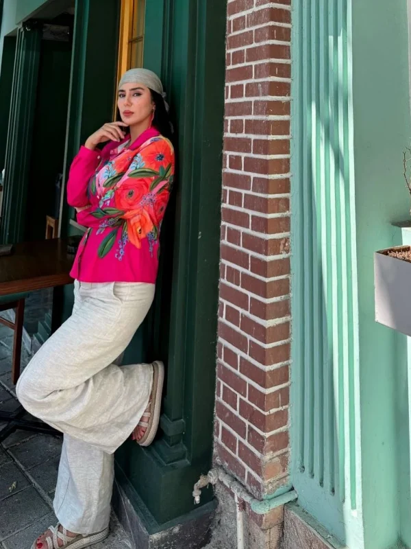 قاب روز | استایل گل گلی شیدا یوسفی بازیگر سریال نون خ قاب روز | استایل گل گلی شیدا یوسفی بازیگر سریال نون خ