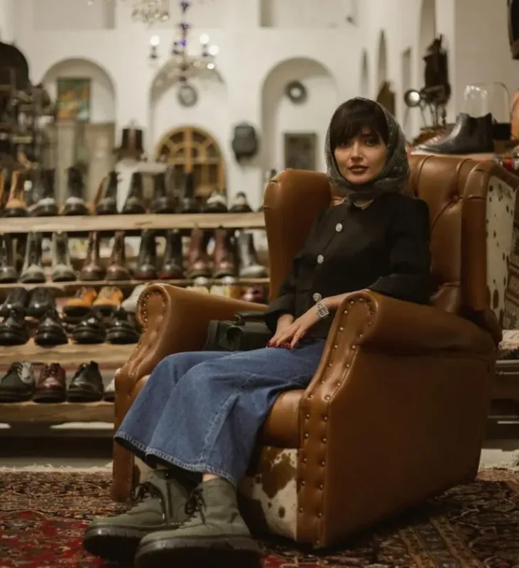 تاریخ وبگردی | استایل جذاب نورا محقق بازیگر سریال شغال در کفشفروشی متفاوت تاریخ وبگردی | استایل جذاب نورا محقق بازیگر سریال شغال در کفشفروشی متفاوت