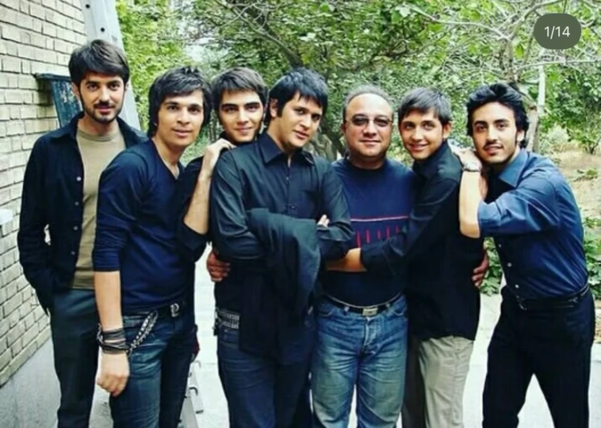 عکس قدیمی و دیدنی سیاوش خیرابی و امیرحسین آرمان photo 2025 10 03 16 38 08 1