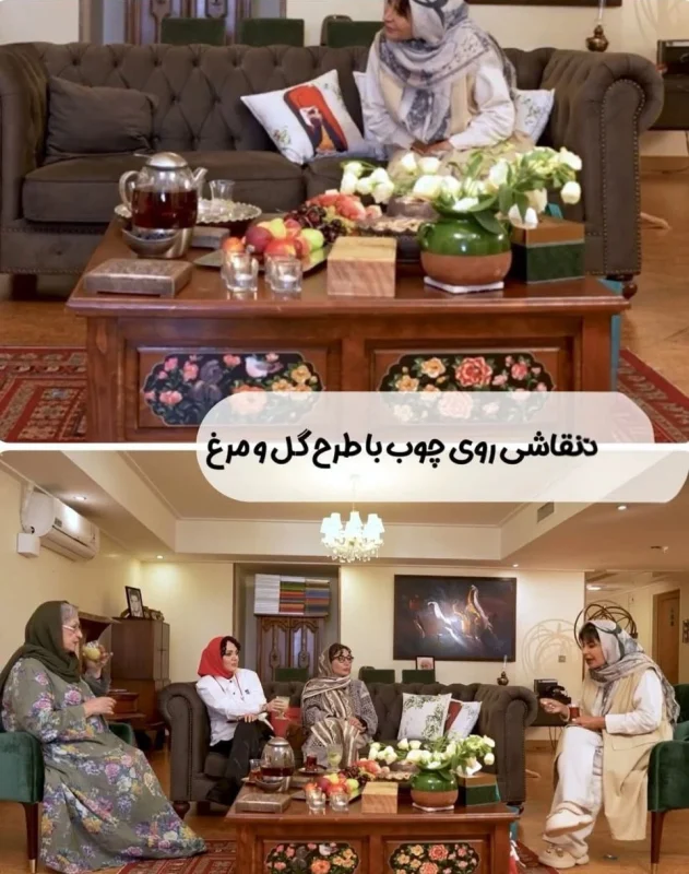 تصاویر دیده نشده | میزبانی سیما تیرانداز در بفرمایید شام تصاویر دیده نشده | میزبانی سیما تیرانداز در بفرمایید شام