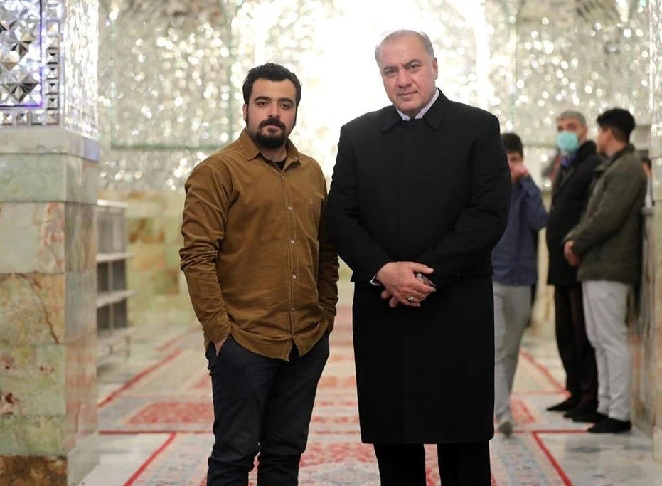 قاب روز | عکس کمتر دیده شده سهند جاهدی در نقش بهروز بچه‌مهندس با دکتر توفیقی 