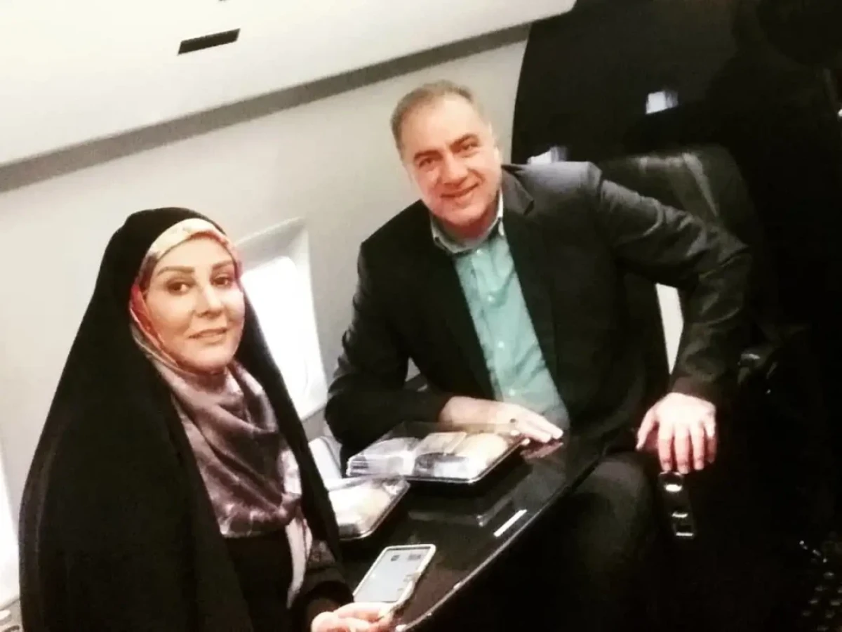 عکس دکتر توفیقی و همسرش در پشت صحنه سریال بچه مهندس shiva.khosroumehr 1637864601 2714927511151819094 2307715823