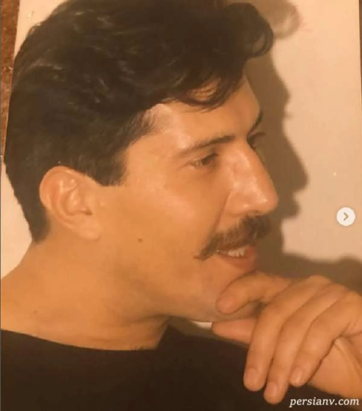 شوهر افسانه چهره آزاد در دوران جوانی شوهر افسانه چهره آزاد