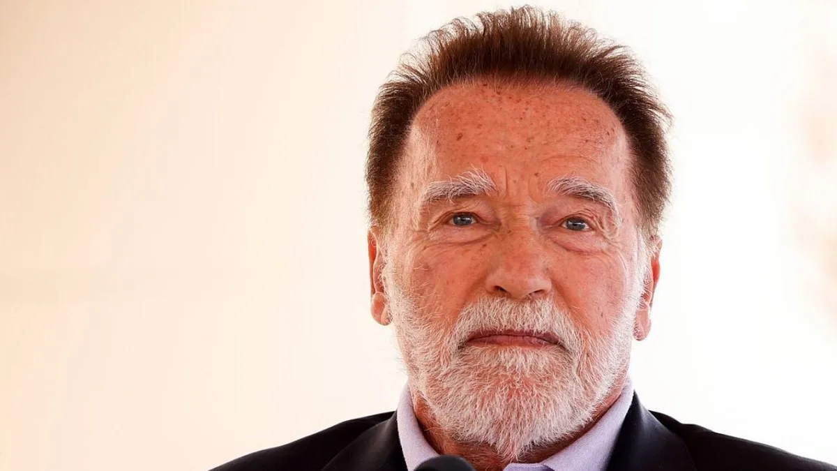 عکس داغ امروز | تغییر چهره «آرنولد شوارتزنگر» در اولین فیلم سینمایی‌اش سال 1349