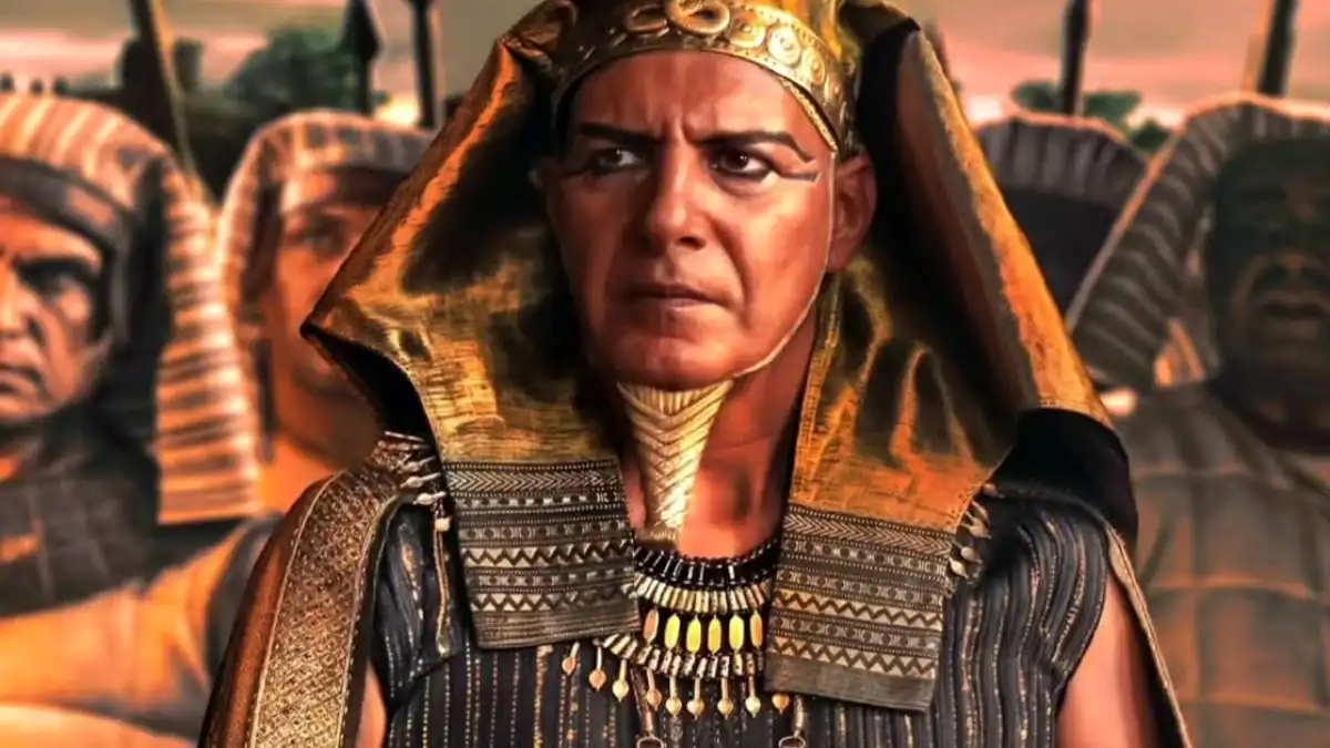 قاب روز | استفاده از هوش مصنوعی در سریال حضرت موسی(ع) عکس «بهنام تشکر» با ظاهر فرعون در پشت صحنه سریال حضرت موسی در 48 سالگی