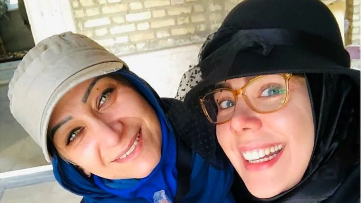 تصاویر دیده نشده | عکس یادگاری «مژگان عباسی و جواد جوادی» بچهمهندس3 در یک مراسم تصاویر دیده نشده | عکس یادگاری «مژگان عباسی و جواد جوادی» بچهمهندس3 در یک مراسم