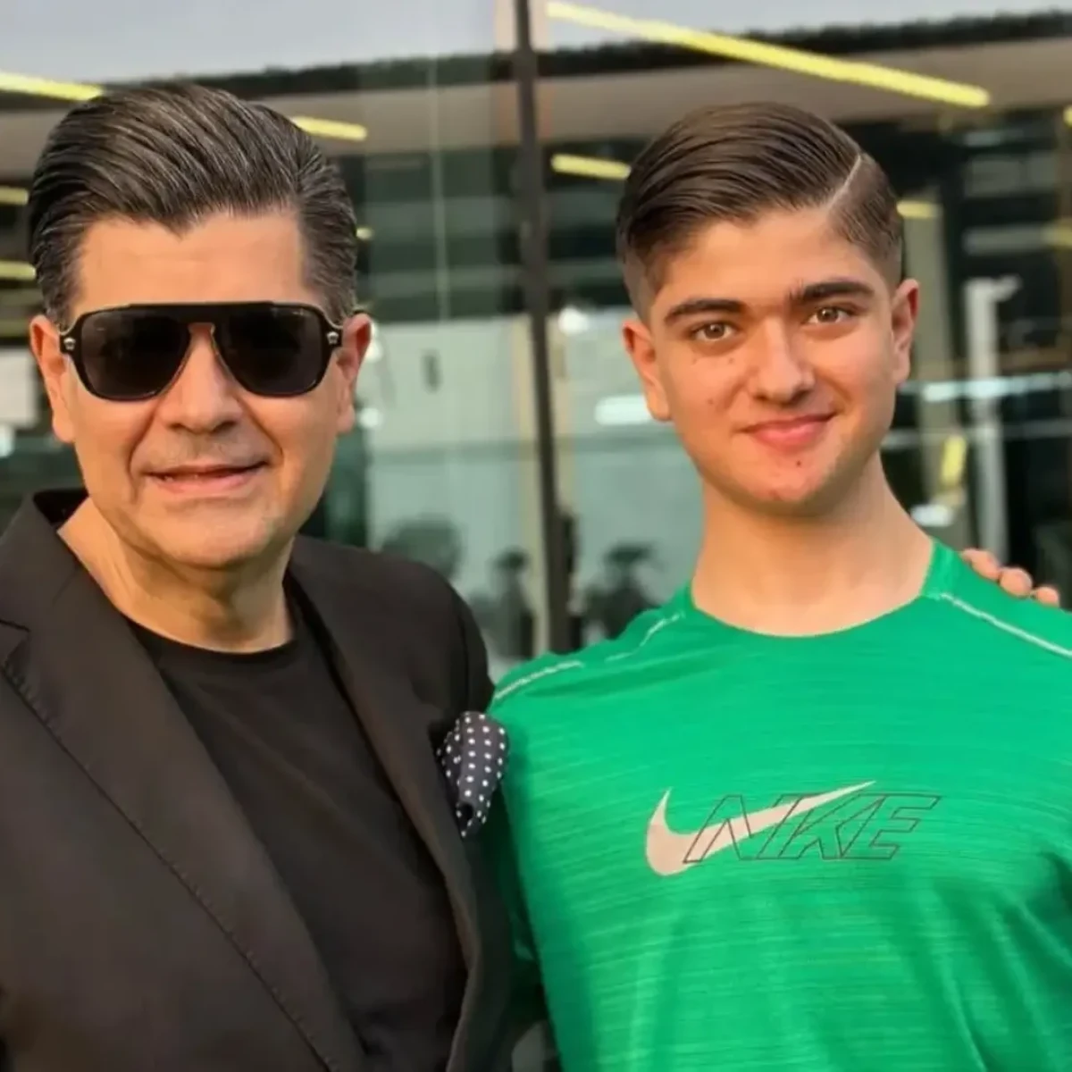 چهره دیدنی «سالار عقیلی» در کنار پسرش سالار1 1 edited