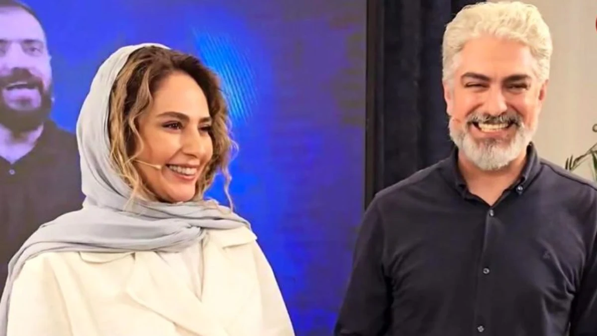 نگاه روز | دلبری خانم بازیگر رعنا آزادی‌ور در کنار همسر هنرمند خود